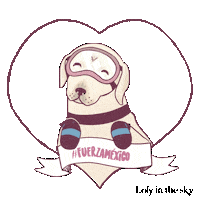 golden retriever love Sticker by Loly in the sky