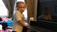 Toddler Trying to Work 'OK Google' Is the Definition of First World Problems