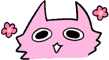 Excited Cat Sticker