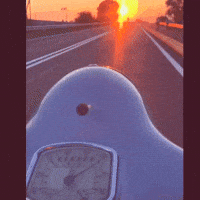 Sun Sunset GIF by Vespa Club Verona