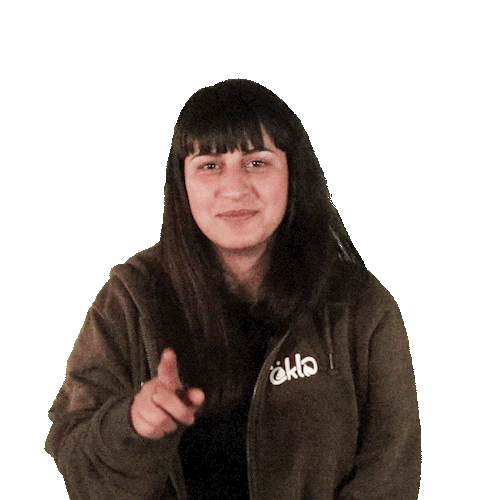Point Bea Sticker by Oeklo