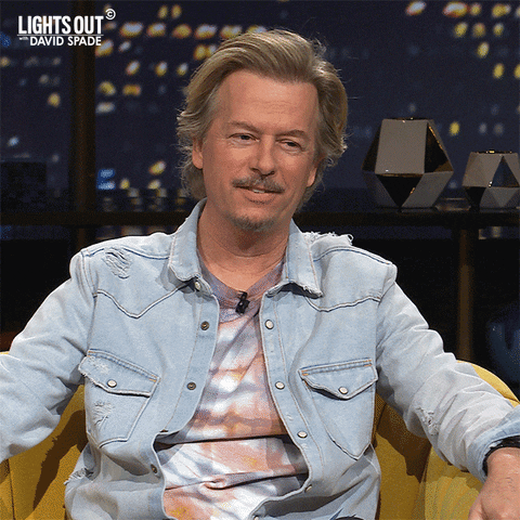 Comedy Central Smiling GIF by Lights Out with David Spade
