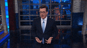 stephen colbert GIF by The Late Show With Stephen Colbert