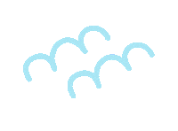 Wave Azzurro Sticker by TreCuori