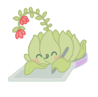 Flower Drawing Sticker