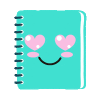 Feliz Love Sticker by Passa a Limpo Papelaria