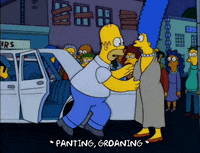 tired homer simpson GIF