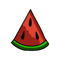 Water Melon Summer Sticker by Therme Erding