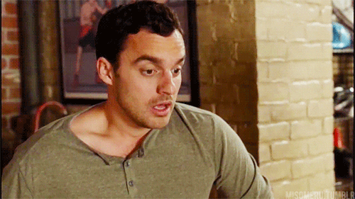 new girl ew GIF