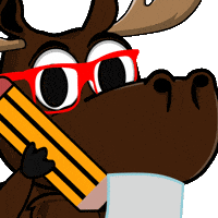 DoYouMoose nft blockchain web3 writing GIF