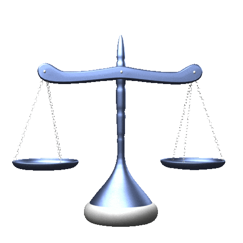 Scales Of Justice Sticker by laleyrespetando