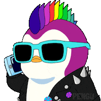 Ill Find You Sticker by Pudgy Penguins