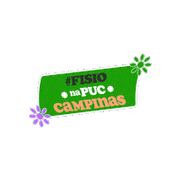 Fisioterapia Puc Sticker by PUC-Campinas