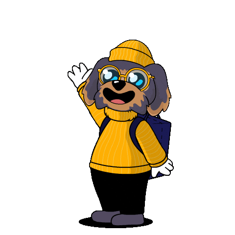 School Nice To Meet You Sticker by BoDoggos
