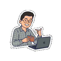 Happy Team Sticker by Brifly