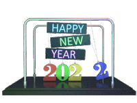 Tick Happy New Year Sticker