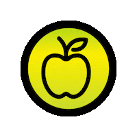 Green Apple Sticker by Kushy Dreams