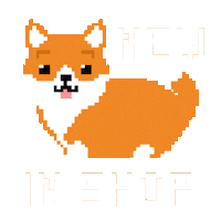 Shiba Inu Dog Sticker by Kapareha