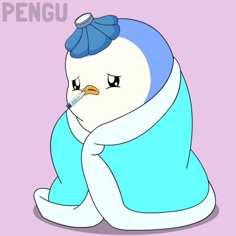 Sick Health GIF by Pudgy Penguins