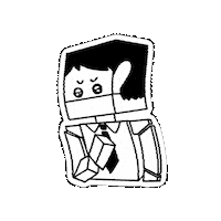 Sad Broken Heart Sticker