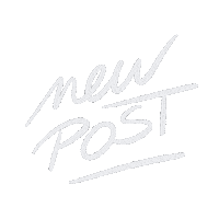 New Post Sticker