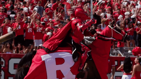 Rutgers University GIF by Rutgers Football
