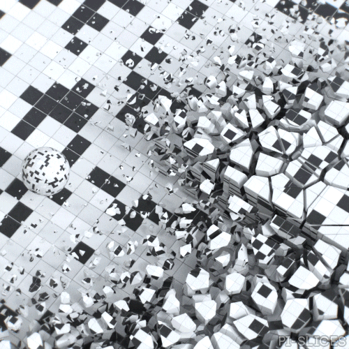 Black And White Art GIF by Pi-Slices
