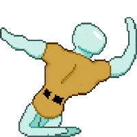 Sponge Bob Square Pants Dancing Sticker