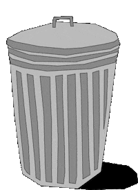 Trash Day Sticker by Ben Tuber