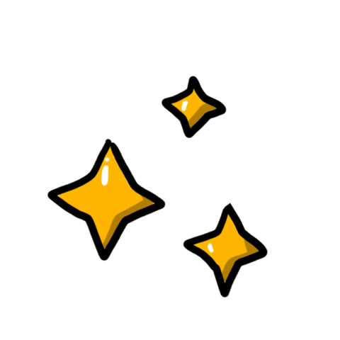 Stars Doodle Sticker
