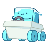 Cubemelt drive emote melt cubemelt Sticker