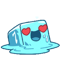 Cubemelt love emote melt cubemelt Sticker
