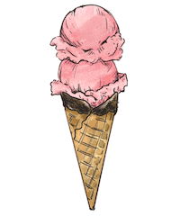 Ice Cream Sticker by Wisconsin Dairy