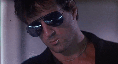 sylvester stallone cobra GIF by Warner Archive