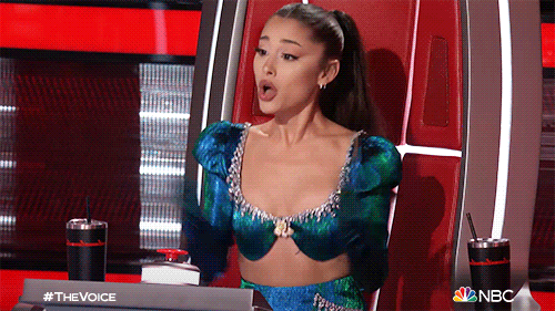 Ariana Grande No GIF by The Voice