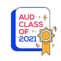 Audubai aud aud graduation american university in dubai graduaiton Sticker