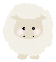 Sheep Tier Sticker by omamashop