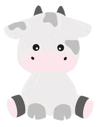 Cow Tier Sticker by omamashop