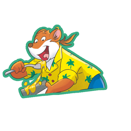 Da Leccarsi I Baffi Sticker by Geronimo Stilton