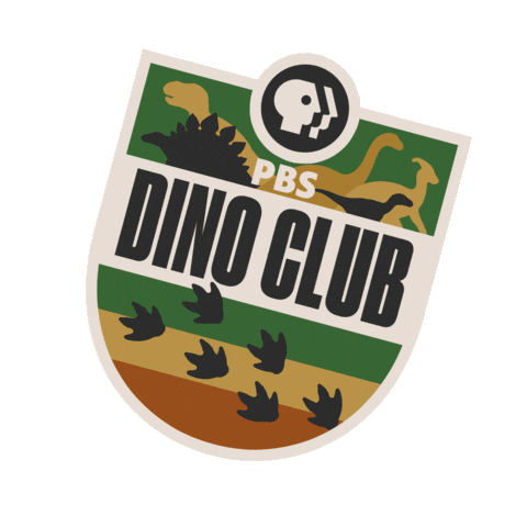 Walking With Dinosaurs Dinosaur Sticker by PBS