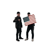 usa Sticker by Nightbreed Records