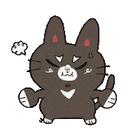 Angry Man Sticker