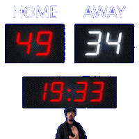 34 Away Sticker
