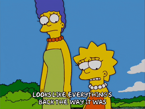 marge simpson mom and daughter GIF