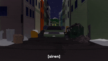 cops arrival GIF by South Park 