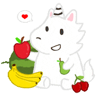 Fruits Cu Sticker by Creative Unicorn