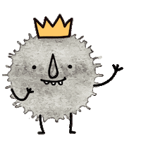 Chronisch_Gluecklich monster ibd colitis ced Sticker
