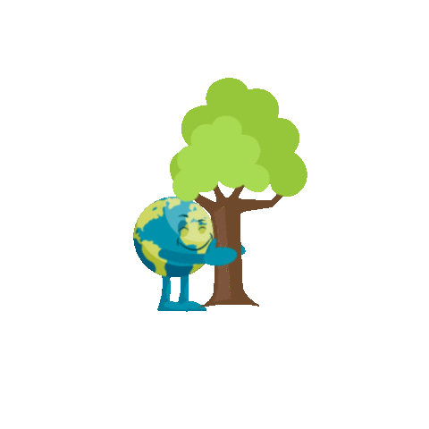 Earth Lovenature Sticker by Creative Hatti