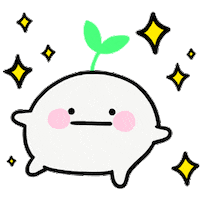 Excited Beam Sticker by Yoyo The Ricecorpse