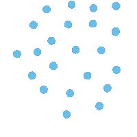 Colores Dots Sticker